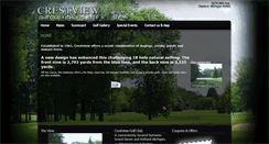 Desktop Screenshot of crestviewgolf.com