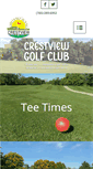 Mobile Screenshot of crestviewgolf.net